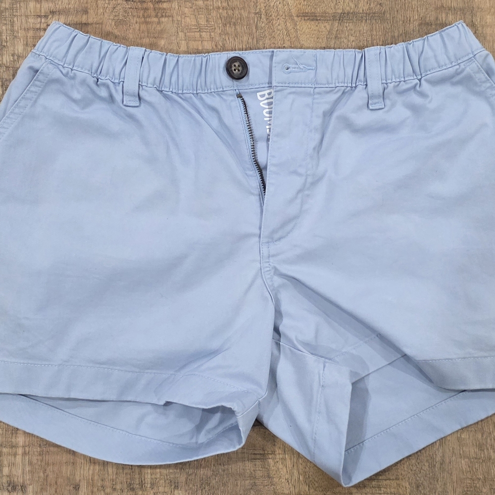 Chubbies Sky Blue Men's Flat Front Shorts